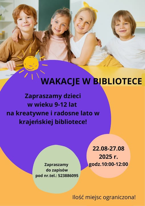 wakacje plakat